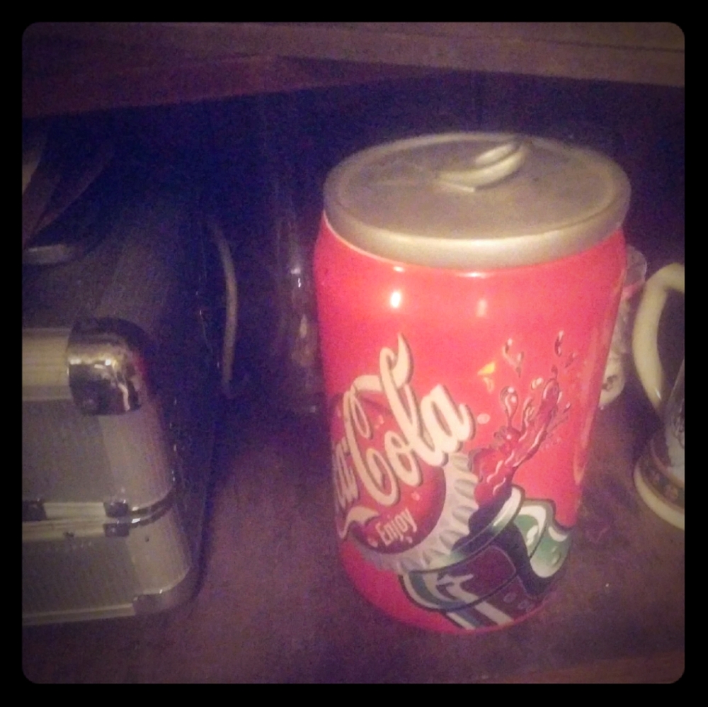 Coca cola cookie jar